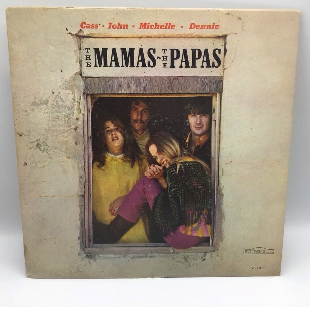The Mamas & The Papas Self Titled Vinyl LP Mono Dunhill D-50010 Folk Rock 1966